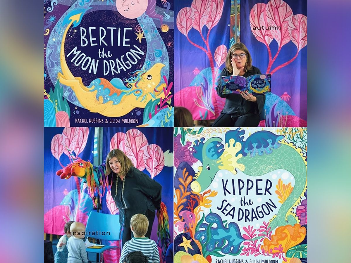 Kipper The Sea Dragon & Bertie the Moon Dragon