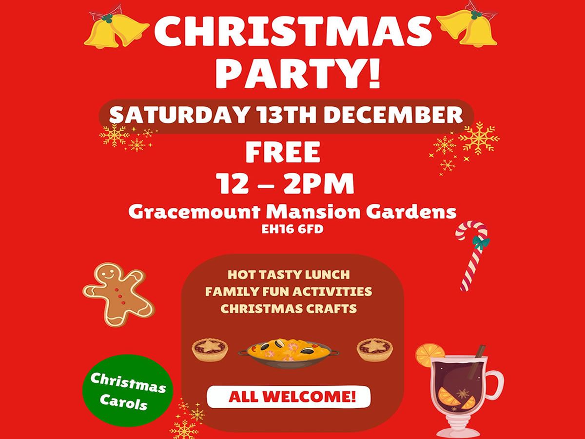 Community Christmas Party - Gracemount Mansion & Walled Gardens