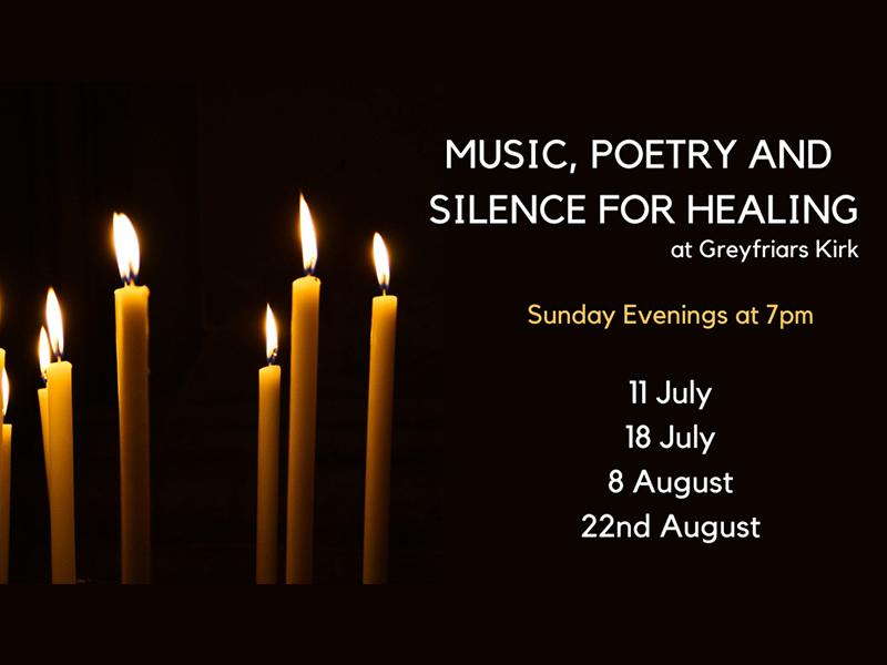 Music, Poetry and Silence for Healing