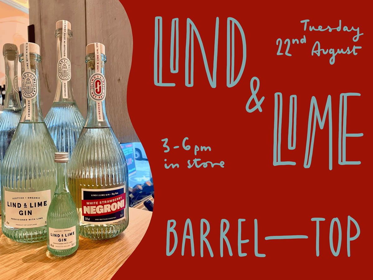 Lind & Lime Barrel Top Tasting at Cockburns of Leith
