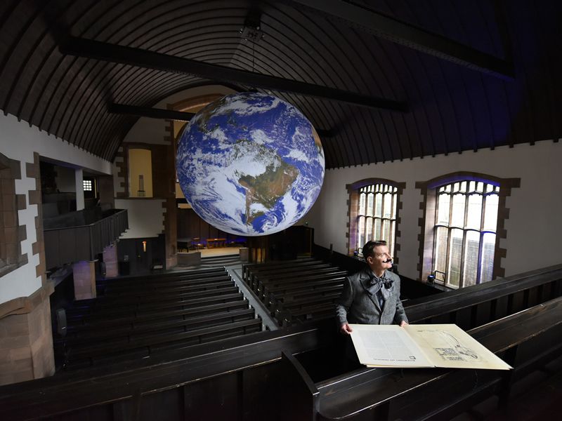 Gaia installation is unveiled to celebrate 50th anniversary of CRM Society
