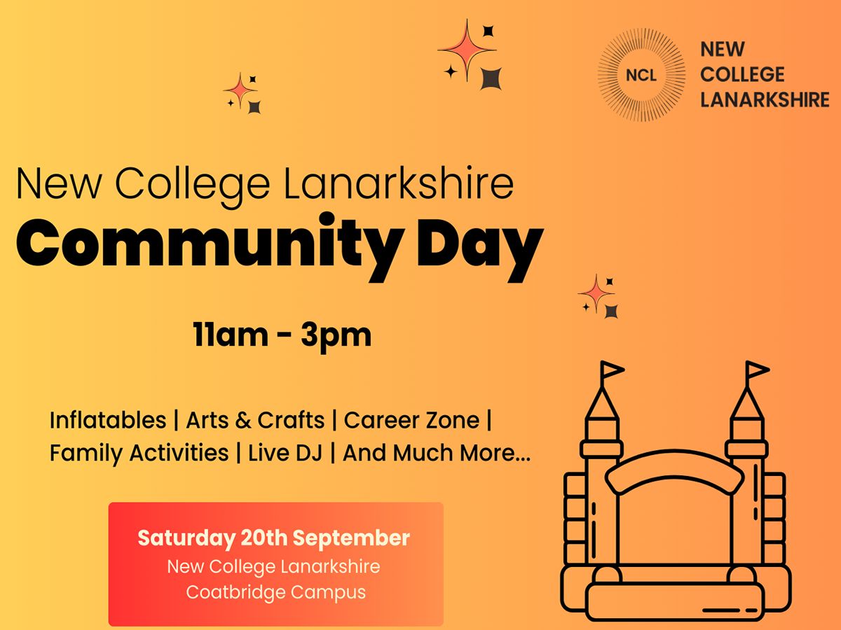 New College Lanarkshire Community Day - Coatbridge Campus