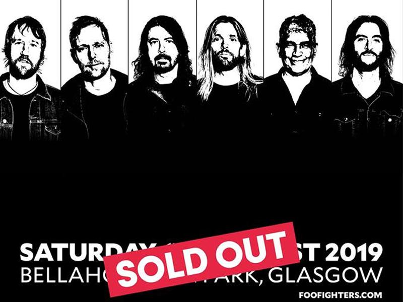 Foo Fighters sell out their Glasgow Summer Sessions show
