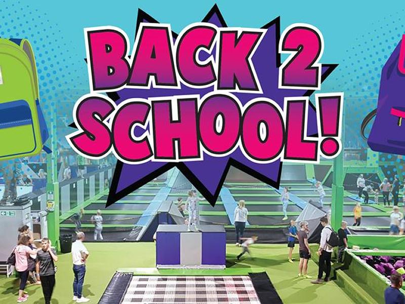 Beat the back to school blues with Flip Out Glasgow