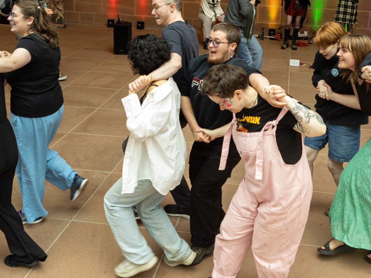 Circle Dancing at The Burrell