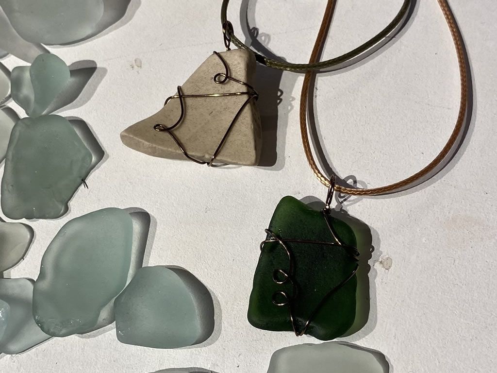 Sea Glass Jewellery Workshop - Creative 2