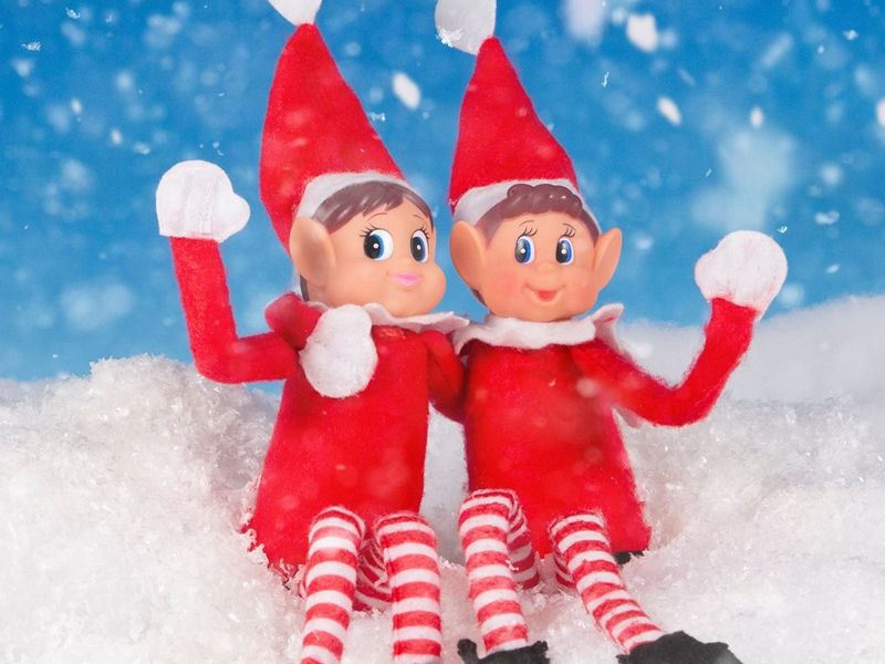 Elves Behavin' Badly at Braehead Shopping Centre, Renfrew