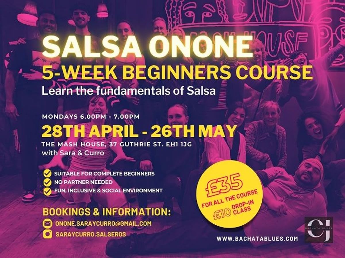 5 week April Salsa Beginners Course