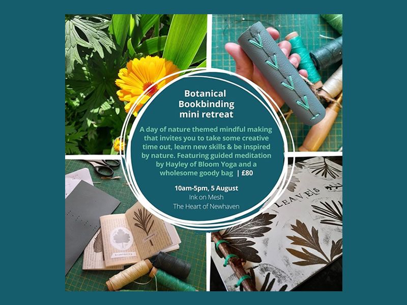 Botanical Bookbinding Mini Retreat