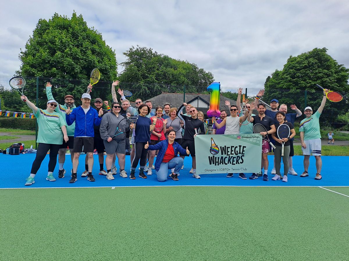 Weegie Whackers Pride Tennis Extravaganza