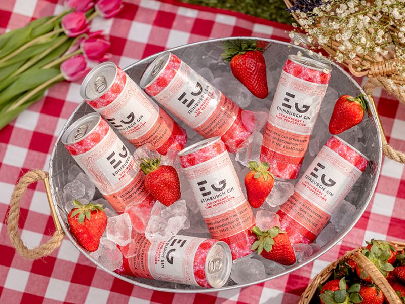 Edinburgh Gin offer free strawberry picking!