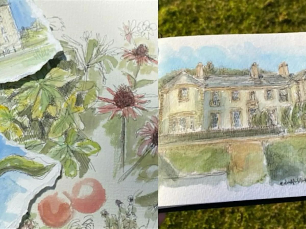 Sketching On Tour Workshop - Falkland Palace