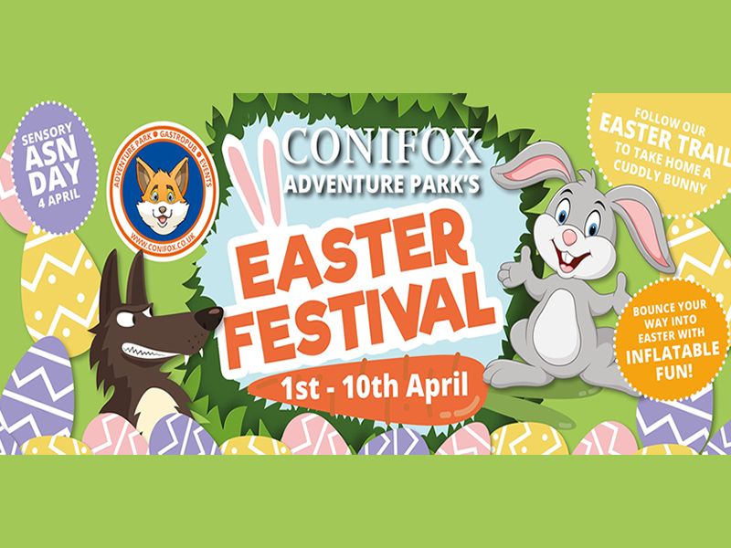 Conifox Adventure Park’s Easter Festival