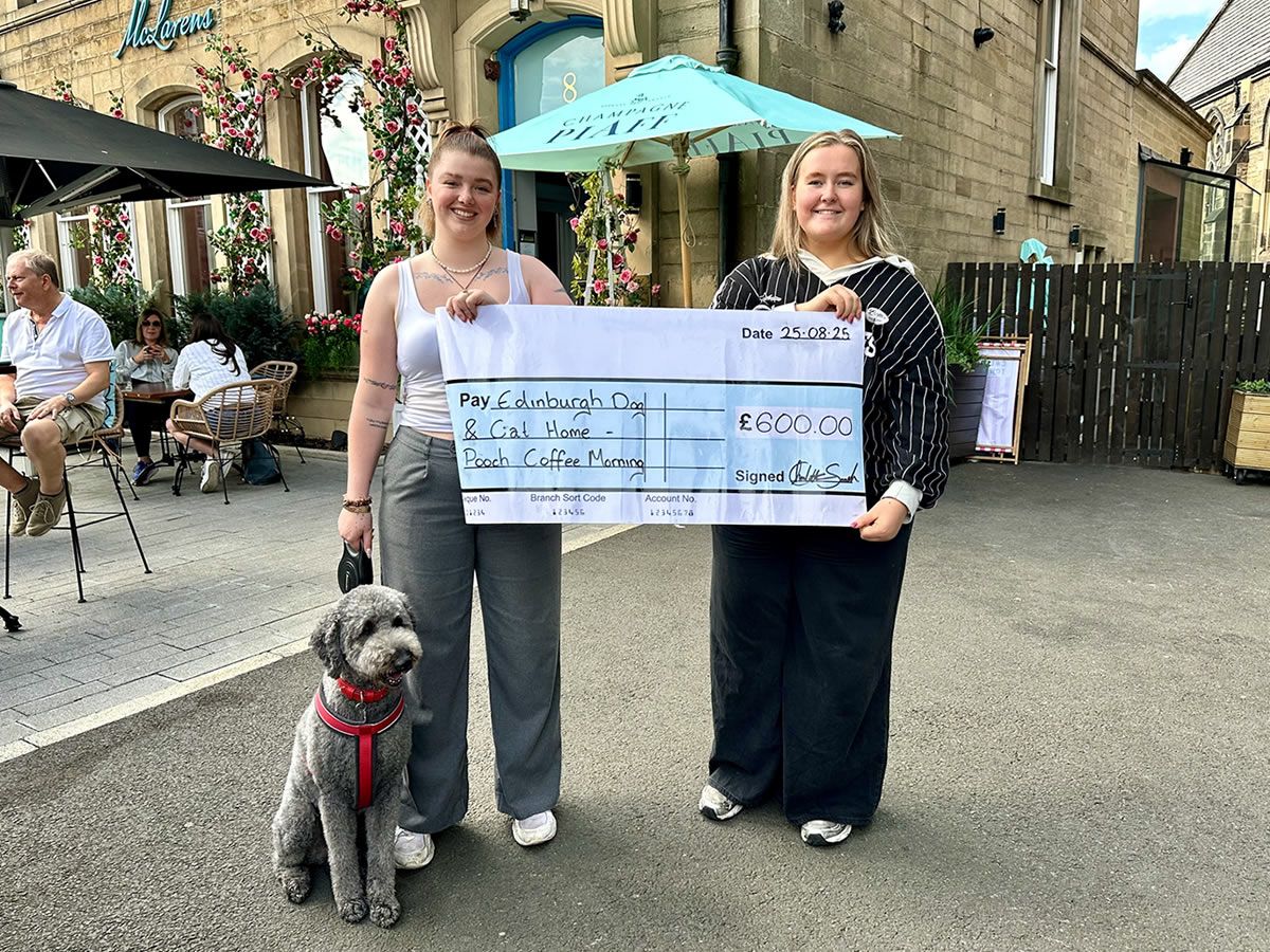 Morningside community venue raises hundreds of pounds for Edinburgh pet charity