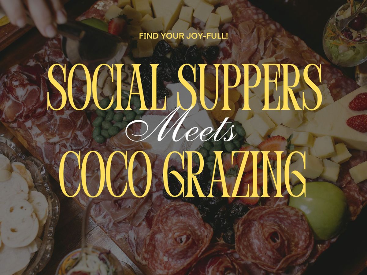Social Suppers x Coco Grazing: Fromage & Fizz – The Festive Edition