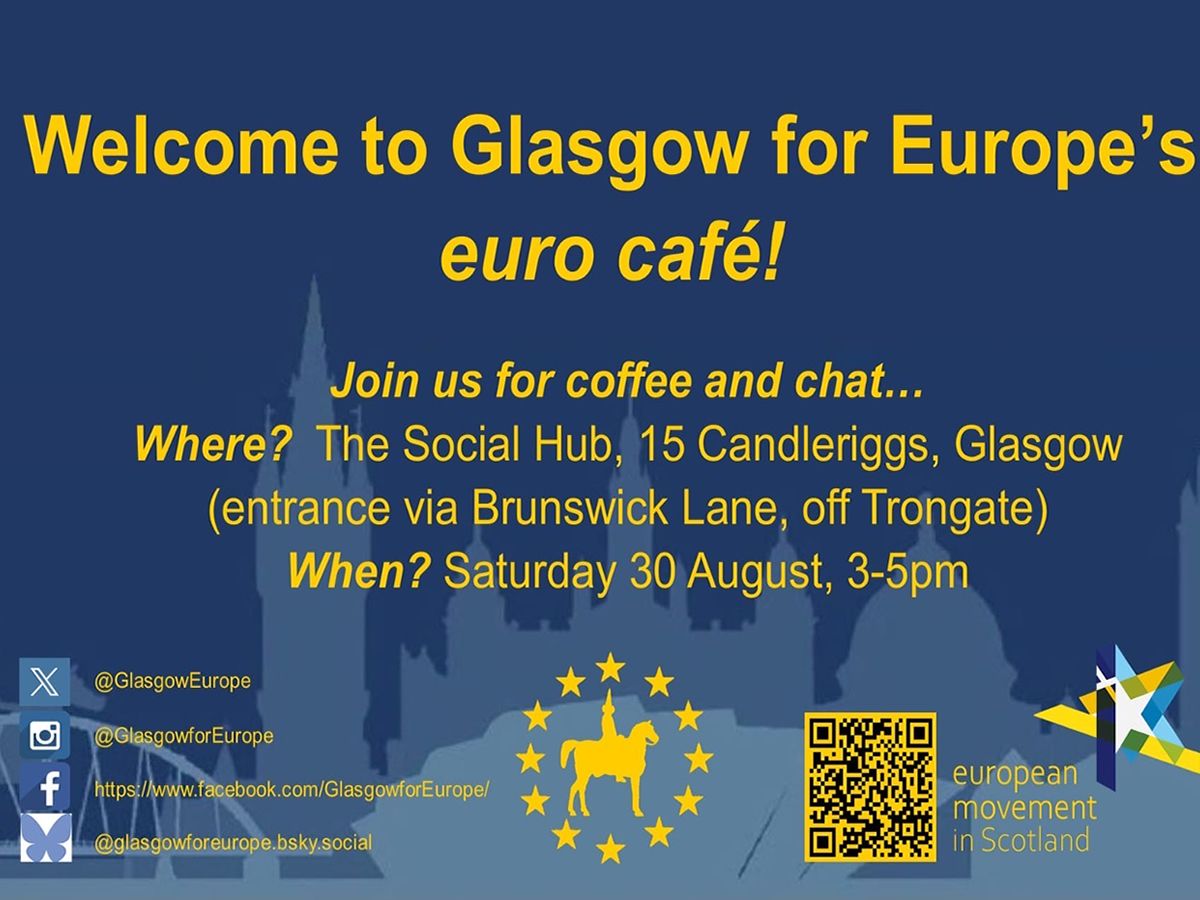 Glasgow For Europe Euro Cafe