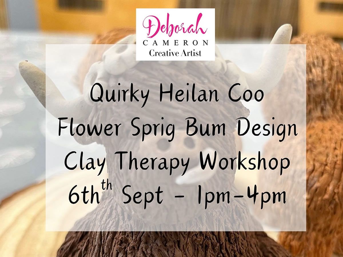 Highland Coo - Clay Sculpture Workshop