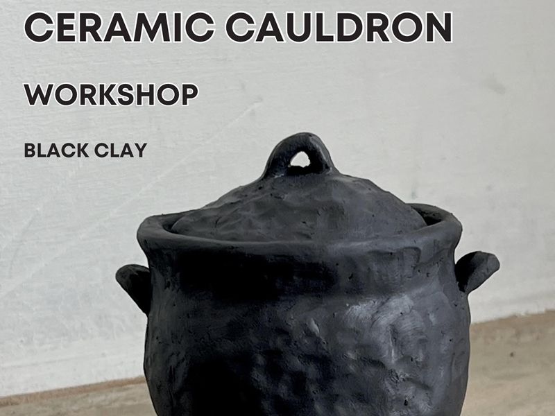 BYOB Hand Building: Halloween Ceramic Cauldron Workshop