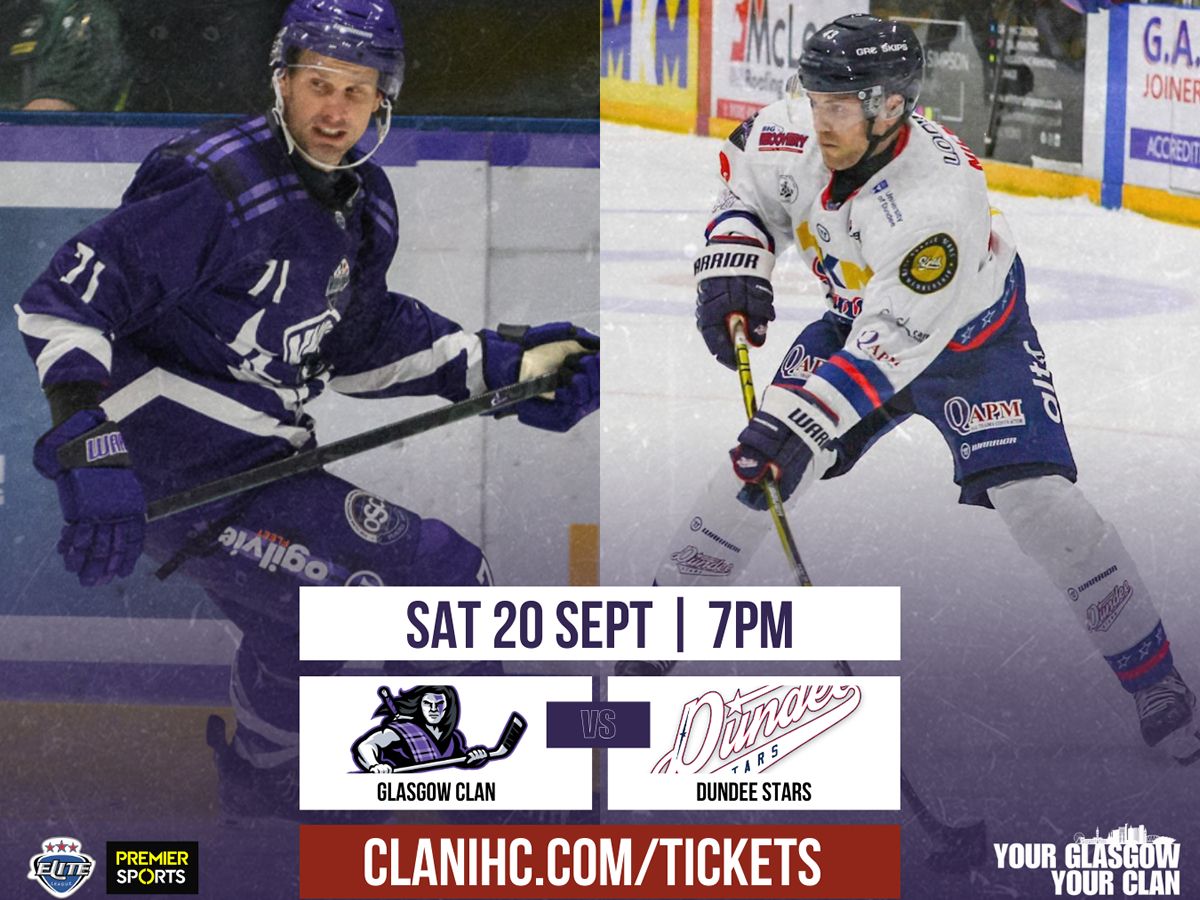 Glasgow Clan vs Dundee Stars - Challenge Cup (Oktoberfest Game)