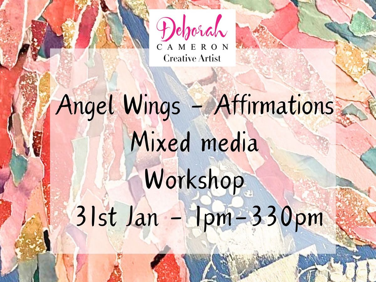 Angel Wings Mixed Media Workshop