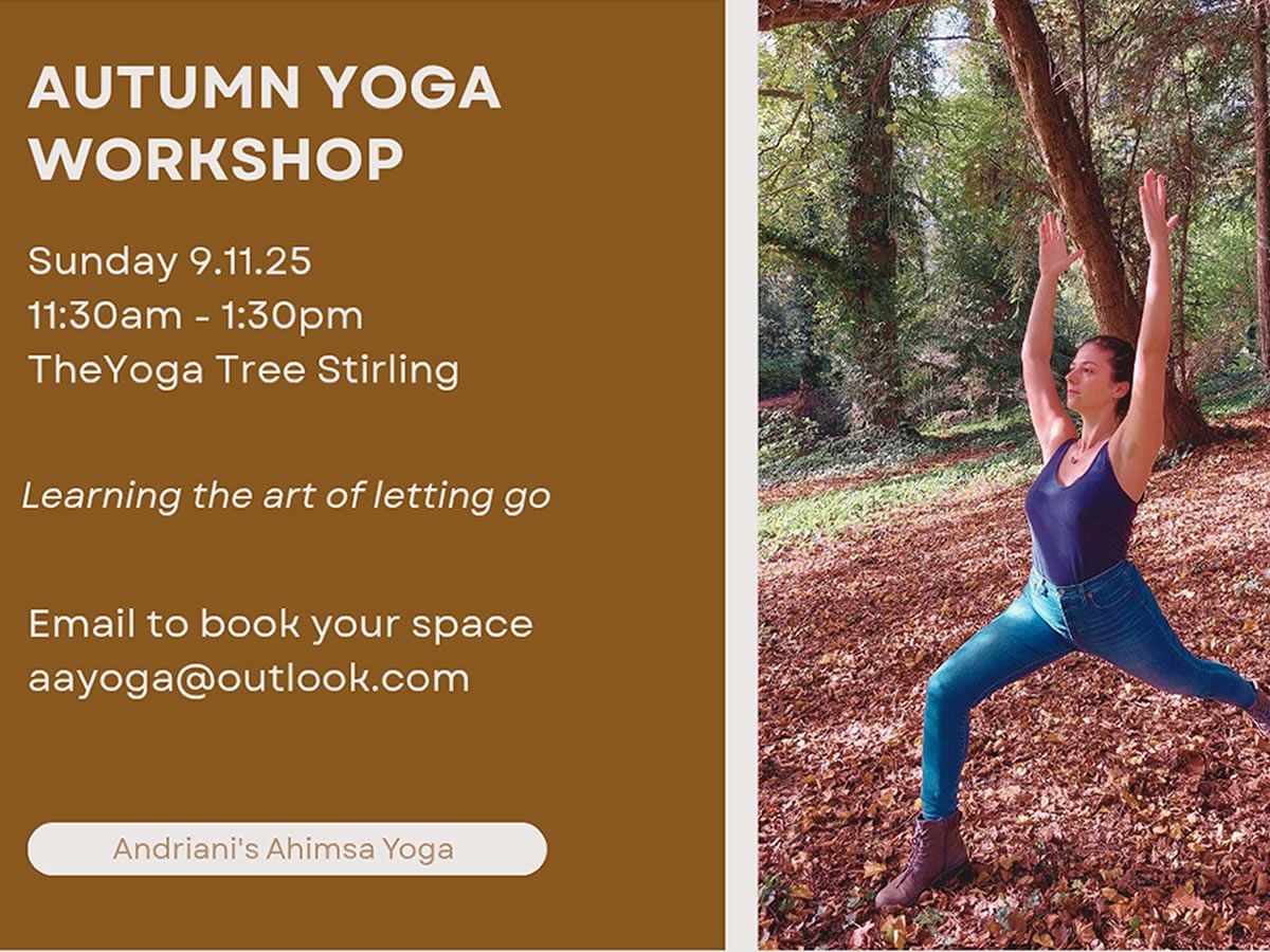 Autumn Seasonal Yoga Workshop