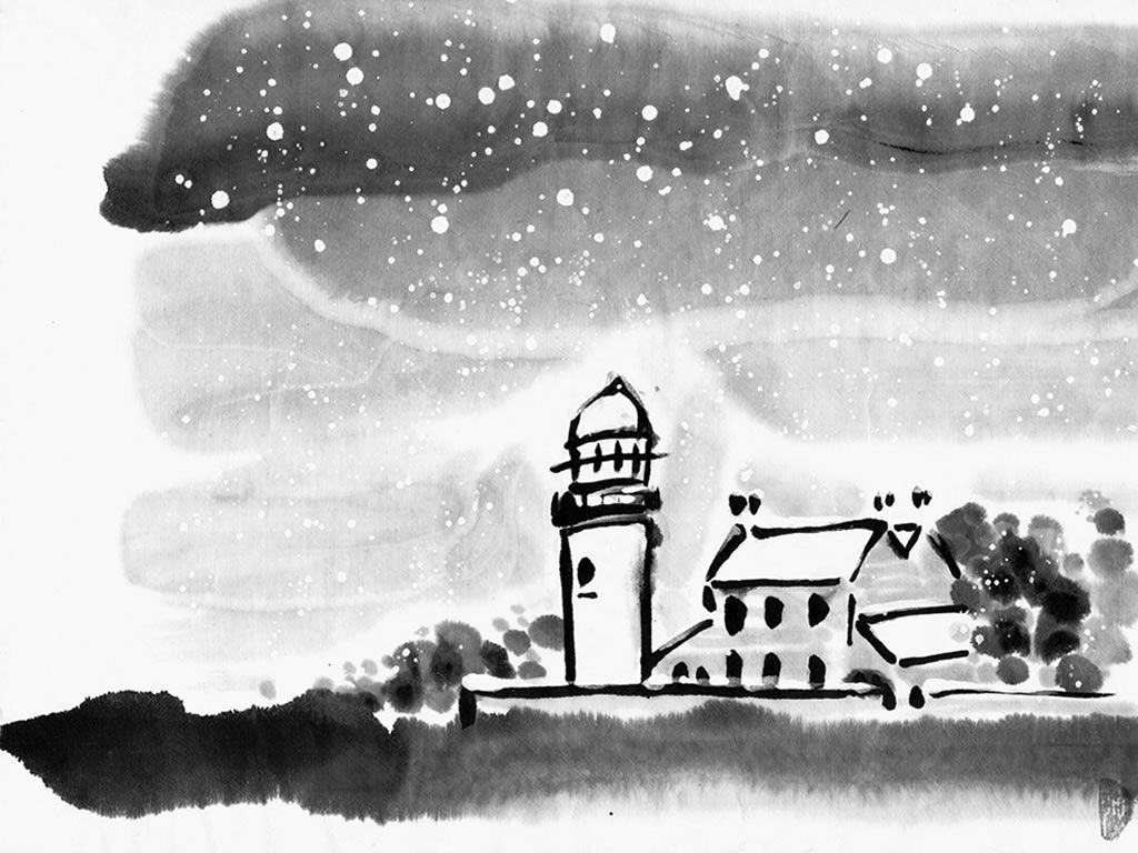 Chinese Brush Painting Workshop – Winter Landscape