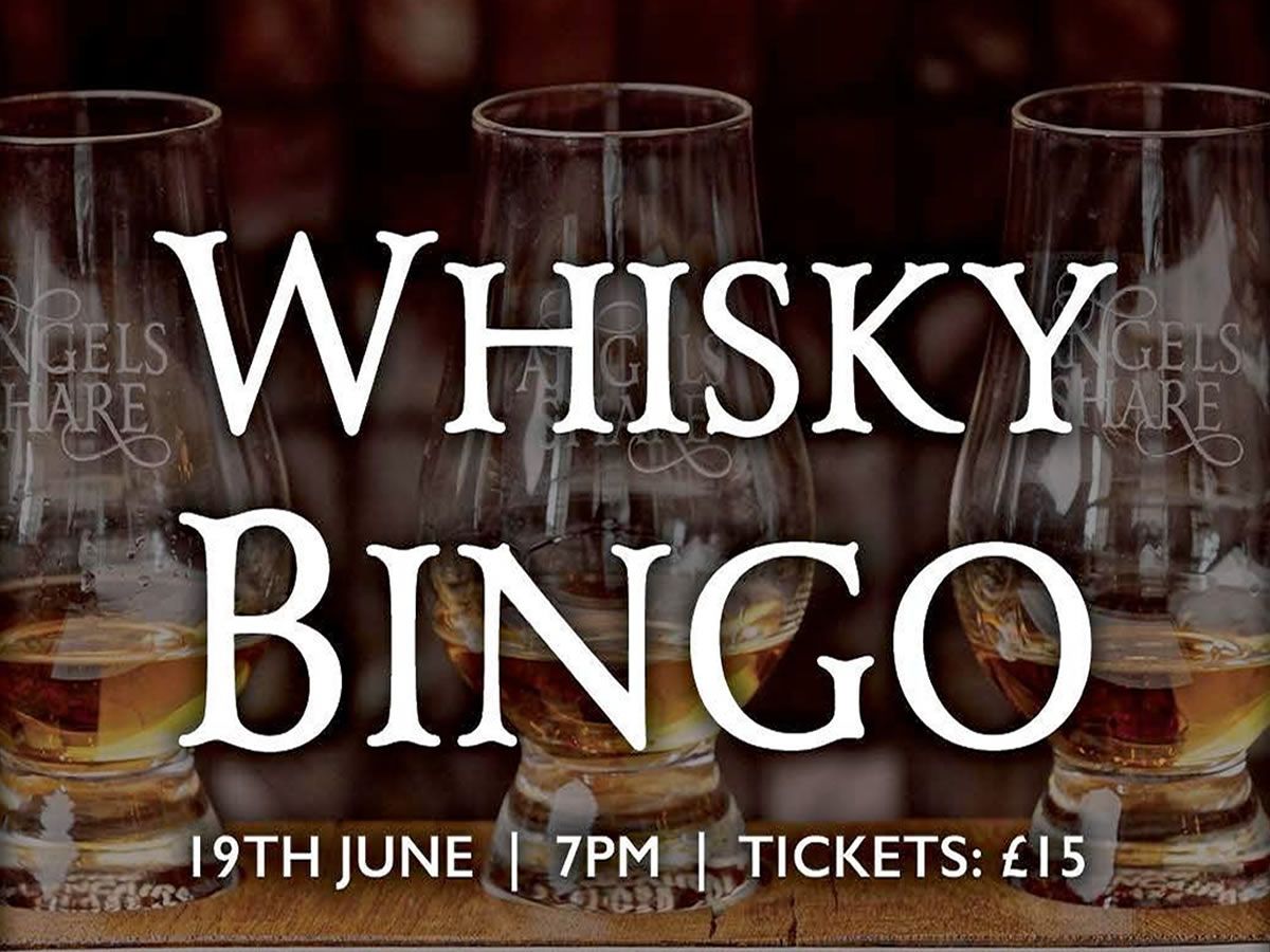 Whisky Bingo at Angels Share