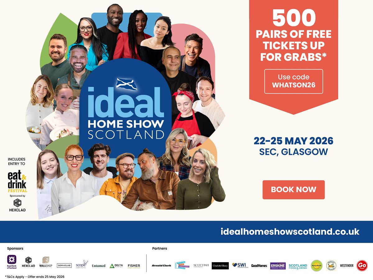 Come and experience the Ideal Home Show Scotland this Spring