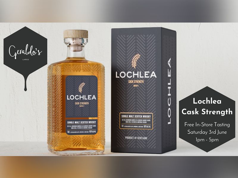 Lochlea Cask Strength FREE Whisky Tasting
