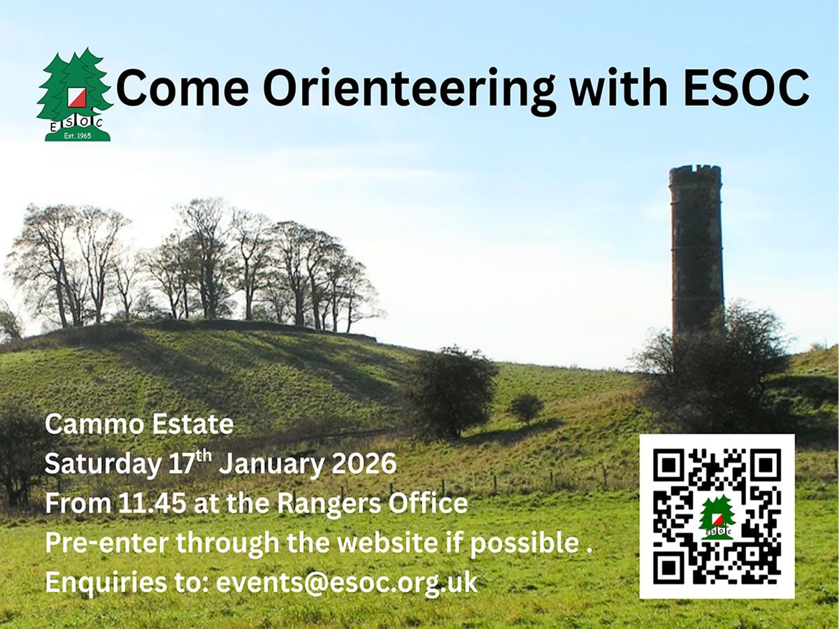 Come and try orienteering at Cammo