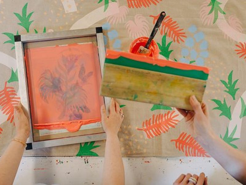 Textile Printing Taster Day with Print Safari