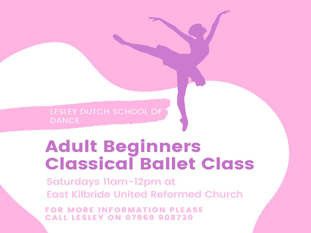 Adult Beginners Ballet