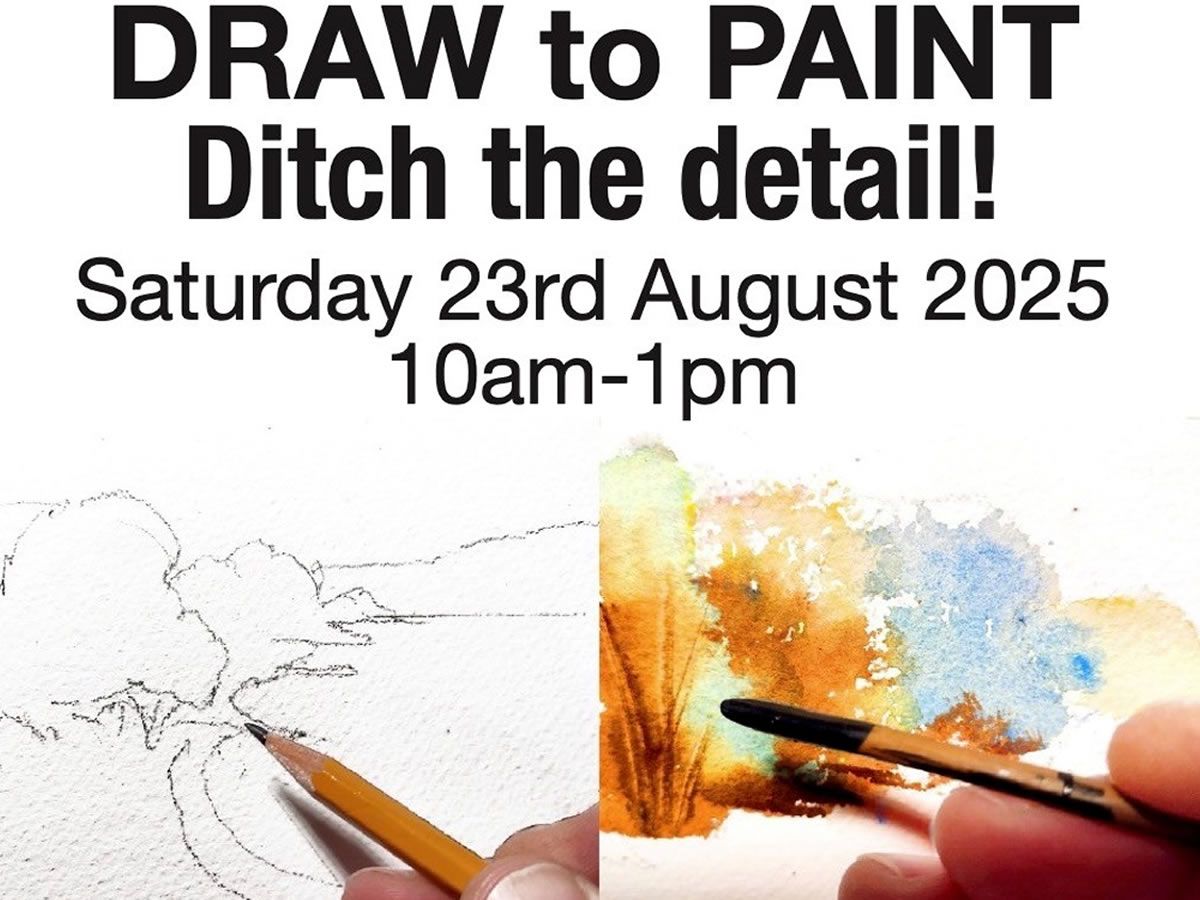 DRAW TO PAINT: Ditch the Detail!