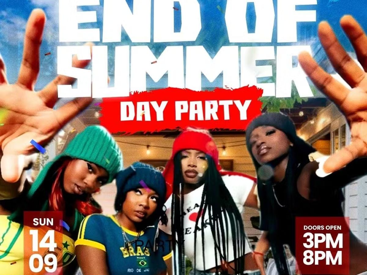 End Of Summer Day Party - R&B Hip Hop Dancehall Afrobeats