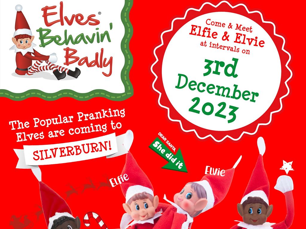 Elves Behavin' Badly at Silverburn, Glasgow South Side