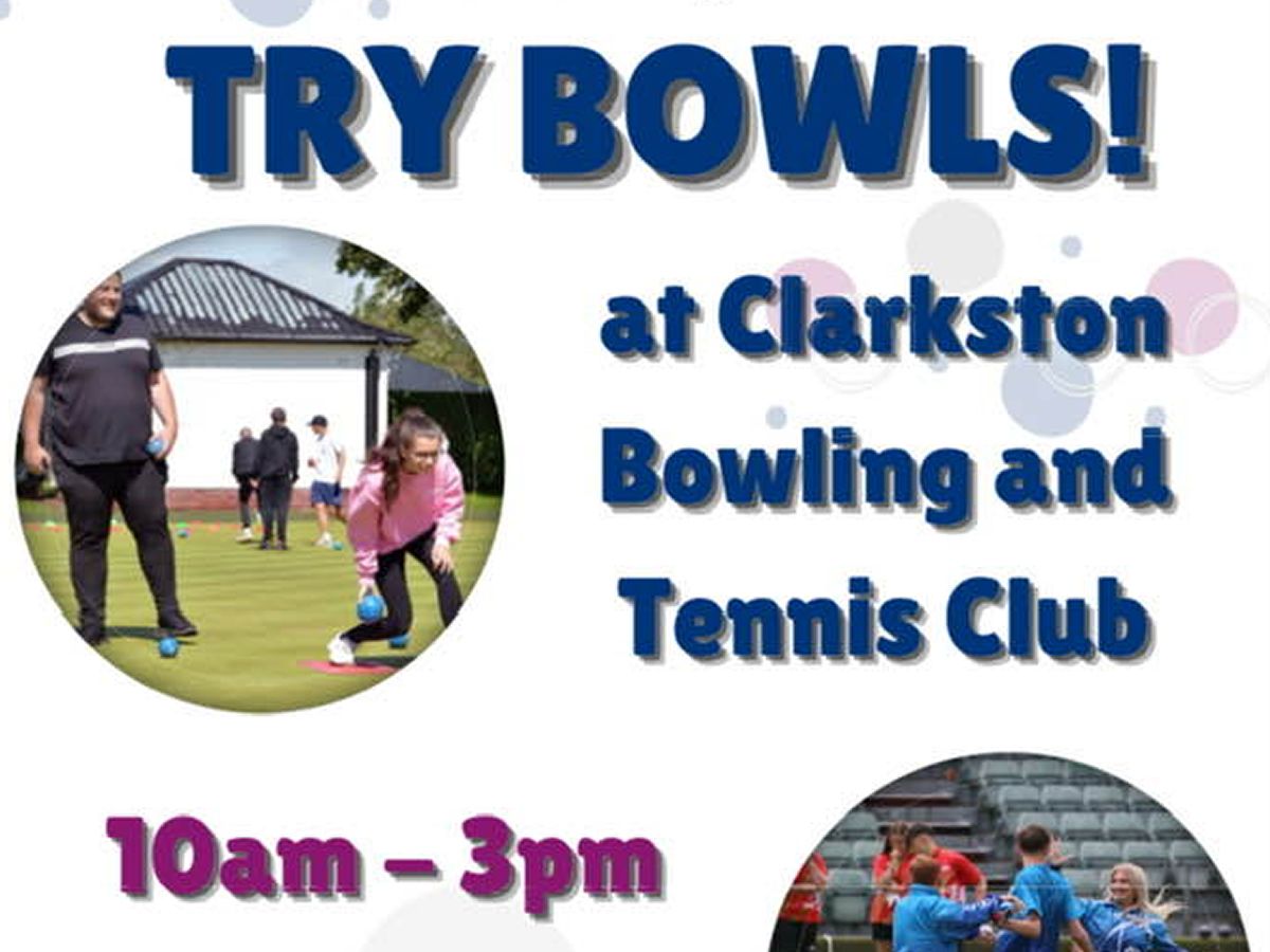 Clarkston Bowling & Tennis Club’s Try Bowls Day