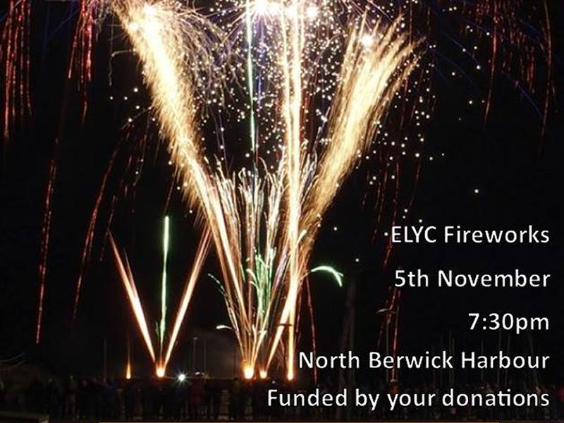 East Lothian Yacht Club Fireworks Display
