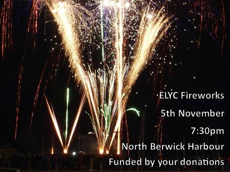 East Lothian Yacht Club Fireworks Display, North Berwick What's On