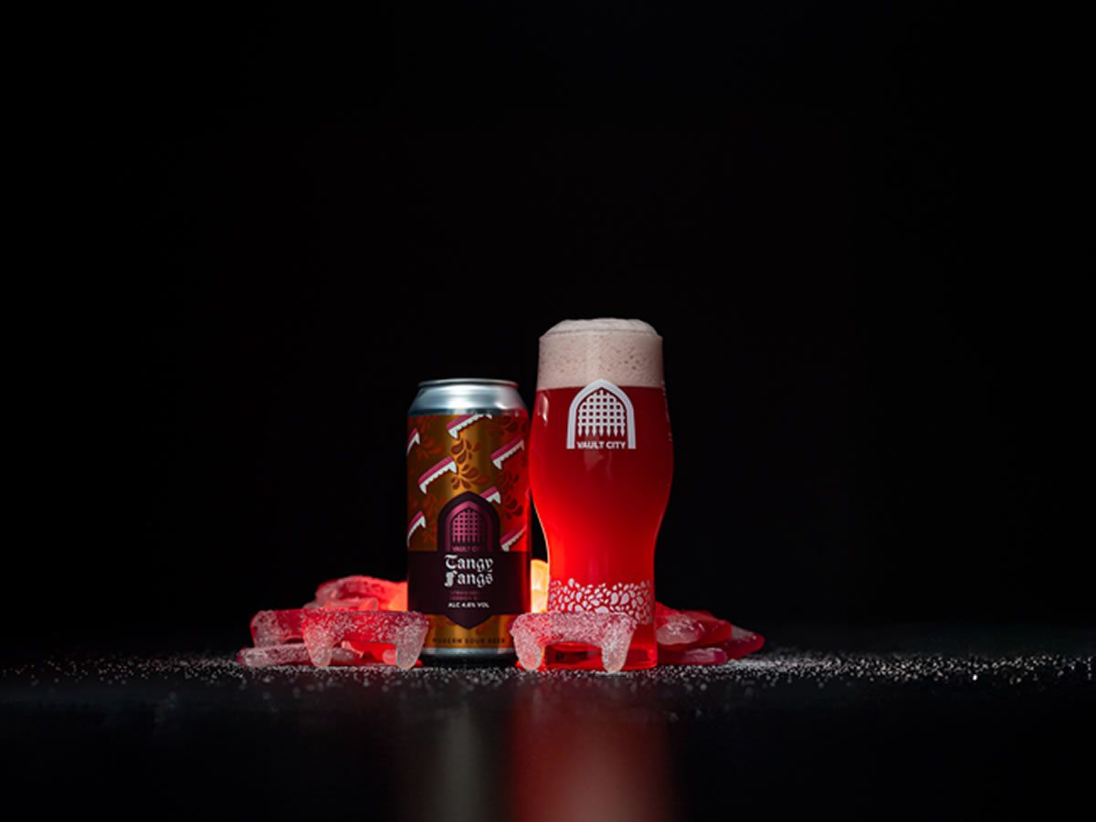 Vault City launches blood red strawberry sour beer for Halloween season