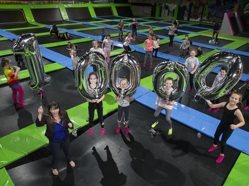 Flip Out unveils year two of its school scheme, offering 10,000 hours of free jumping