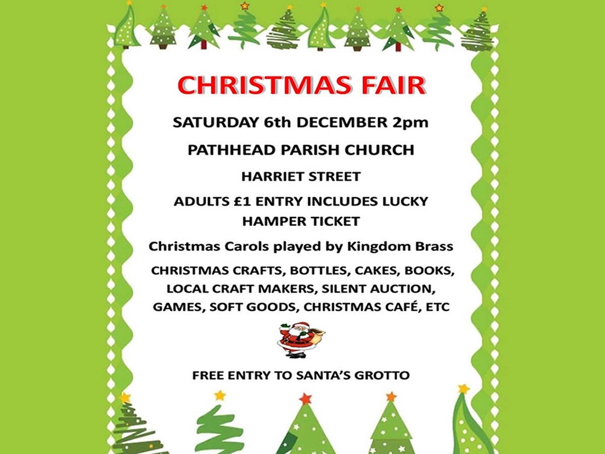 Pathhead Parish Church Christmas Fair