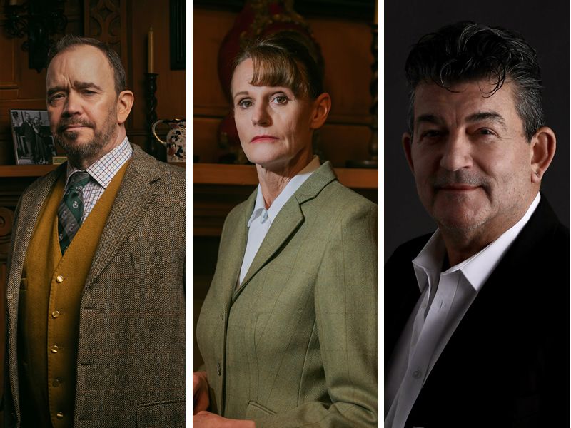 Three Eastenders stars will appear in anniversary tour of The Mousetrap