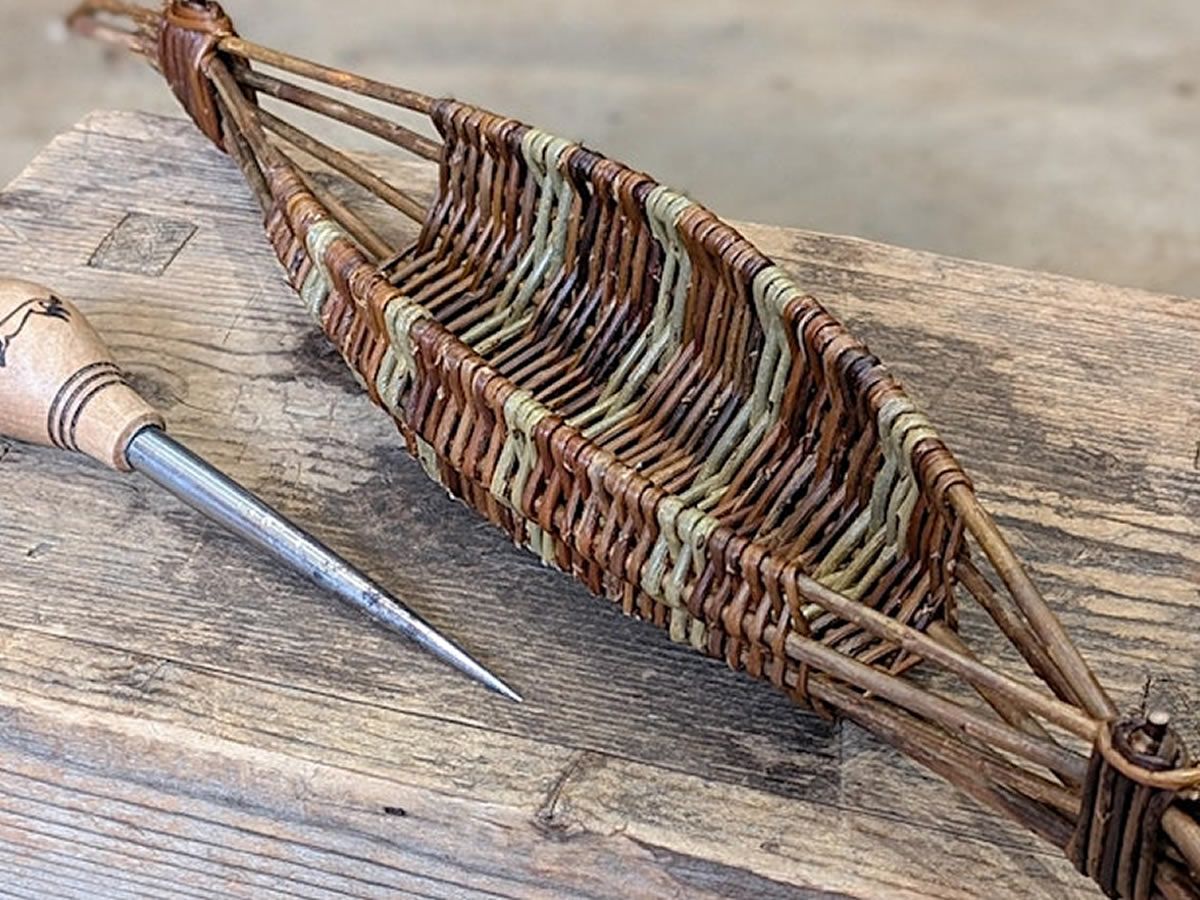 Make a Woven Willow Nut Basket with Katy Bremer