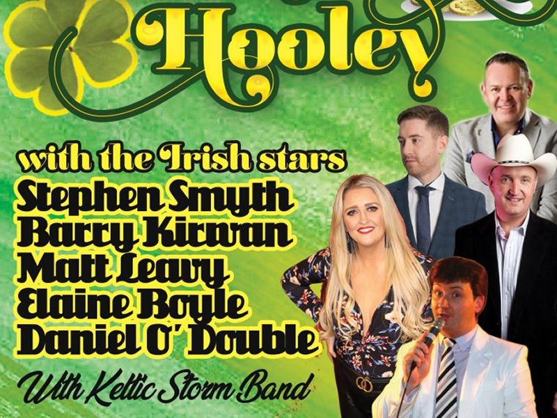 St Patrick’s Night Hooley with the Irish Stars
