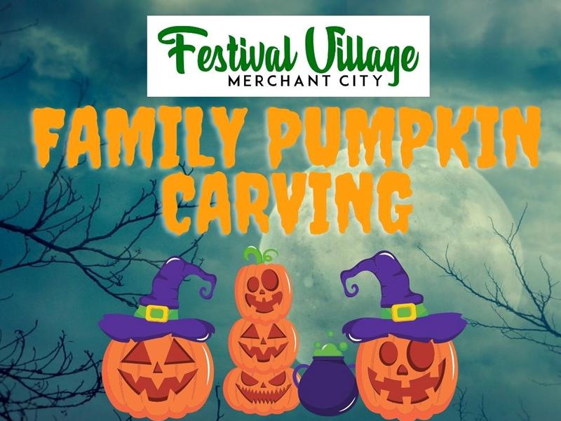 Family Pumpkin Carving at Festival Village: Merchant City