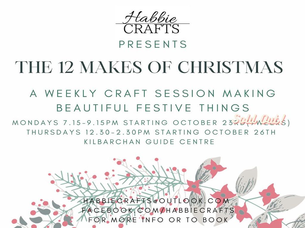 Habbie Crafts presents The 12 Makes of Christmas