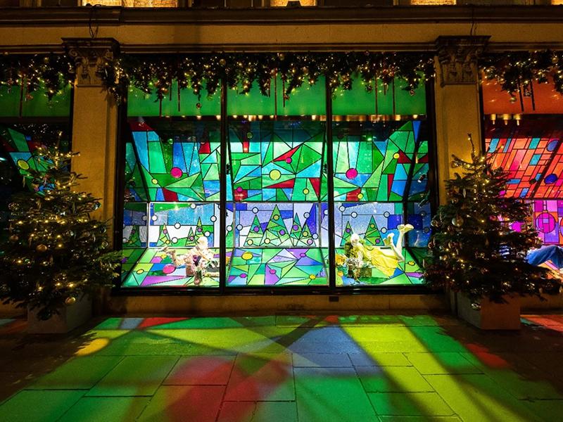 Harvey Nichols unveils 2021 Festive Windows