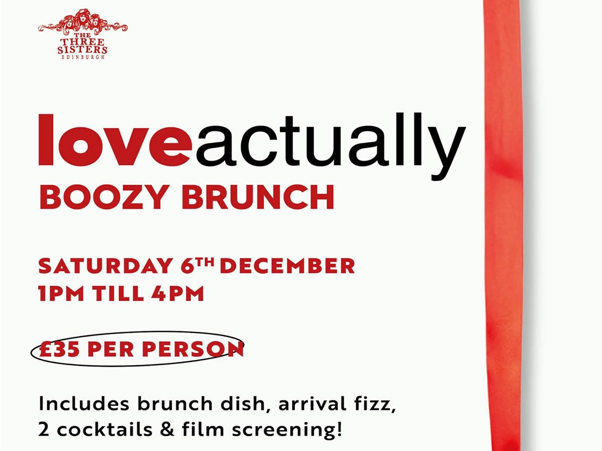 Love Actually Boozy Brunch