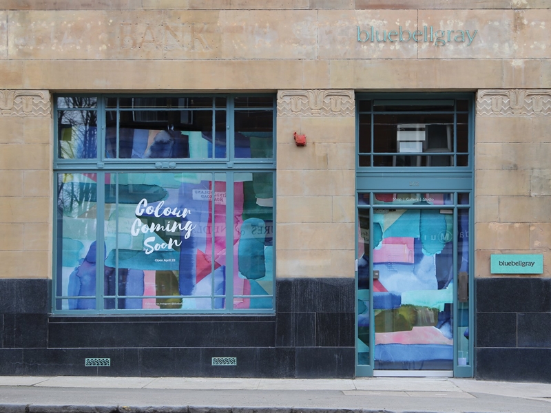 Bluebellgray is opening its very first bricks and mortar store in Glasgow