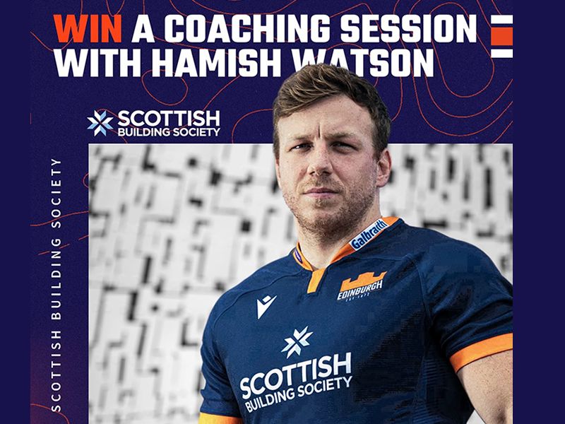 Win a coaching session with Scottish rugby international Hamish Watson